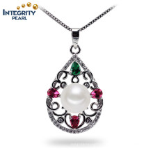 10-11mm AAA Button Fashion Freshwater Nice Design Pearl Pendant